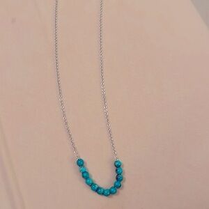 Turquoise Bead Necklace